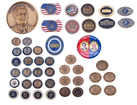 Lot of (46) White House Presidential Medallions